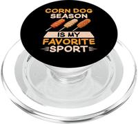 La Saison des Chiens de maïs est Mon Chien de maïs Sportif préféré PopSockets PopGrip pour MagSafe