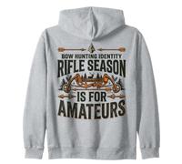 La Saison des fusils est pour la Chasse à l'arc Amateur Sweat à Capuche