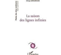 La saison des lignes infinies Orang Gholikhani (Auteur)