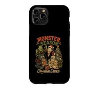 La Saison des Monstres : Noël, la fête de Frankenstein et Dracula Coque pour iPhone 11 Pro