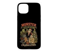 La Saison des Monstres : Noël, la fête de Frankenstein et Dracula Coque pour iPhone 15 Plus