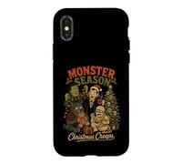 La Saison des Monstres : Noël, la fête de Frankenstein et Dracula Coque pour iPhone X/XS