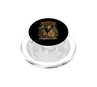 La Saison des Monstres : Noël, la fête de Frankenstein et Dracula PopSockets PopGrip pour MagSafe