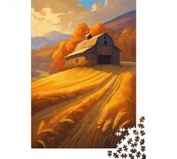 La Saison des récoltes Puzzle 1000 Pièces pour Adultes intéressant Puzzles 1000 Pièces Jeu Éduchatif Cadeau 1000pcs (75x50cm)