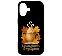 La Saison du Cacao est ma Raison Citation d'automne Coque pour iPhone 17