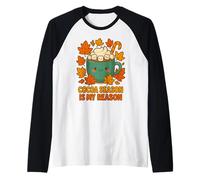 La Saison du Cacao est ma Raison Tasse d’Automne Manche Raglan
