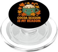 La Saison du Cacao est ma Raison Tasse d’Automne PopSockets PopGrip pour MagSafe