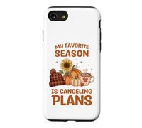La Saison préférée annule Les Plans de café à la Citrouille d'automne Coque pour iPhone SE (2020) / 7/8