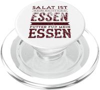 La Salade n'est Pas Un Vrai Aliment - Viande - Design Viking PopSockets PopGrip pour MagSafe