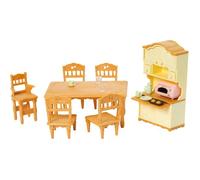 Sylvanian Families - Set salle à manger 5340 - +15 accessoires - Jouet enfant 3 ans+
