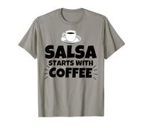 La Salsa Commence par Le café T-Shirt