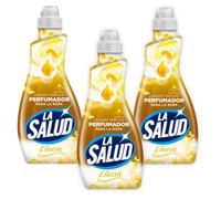 La Salud Classic Pack 3 x 720 ml | Parfum pour Linge | Fragrance Intense pour Machine à Laver, Textiles de Maison, Draps et Serviettes | Jusqu'à 108 Lavages