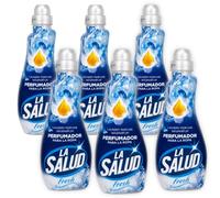 La Salud Fresh Pack 6 x 720 ml | Parfum pour Linge | Arôme Propre pour Machine à Laver, Serviettes, Draps, Vêtements Quotidiens et Textiles de Maison