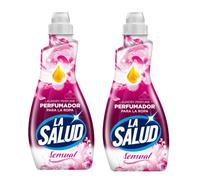 La Salud Sensual Pack 2 x 720 ml | Parfum pour Linge | Fragrance Élégante pour Machine à Laver, Vêtements Quotidiens et Textiles de Maison | Jusqu'à 72 Lavages