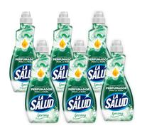 La Salud Spring Pack 6 x 720 ml | Parfum pour Linge | Arôme Frais pour Machine à Laver, Serviettes, Draps, Vêtements Quotidiens et Textiles de Maison