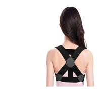 La sangle de correction de posture dos bossué est invisible (noir, taille M)