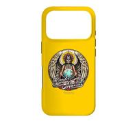 La Santa Muerte au Style Tatouage avec Globe Coque pour iPhone 17 Pro