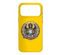 La Santa Muerte au Style Tatouage avec Globe Coque pour iPhone 17 Pro Max