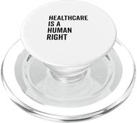 La santé est Une déclaration de défense des Droits Humains PopSockets PopGrip pour MagSafe