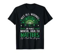 La santé mentale Compte : des blessures Invisibles mettent Fin à la stigmatisation T-Shirt