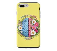 La santé mentale Compte Sensibilisation Jaune Santé mentale Mondiale Coque pour iPhone 7 Plus/8 Plus