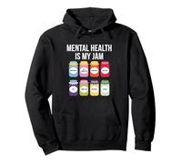 La santé mentale est ma Confiture - Conseiller thérapeute travailleur Social Sweat à Capuche