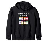 La santé mentale est ma Confiture - Conseiller thérapeute travailleur Social Sweat à Capuche