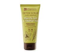 La Saponaria Detox Menthe et Romarin Bio Nouvelle Formule Nettoyant et Stimulant Scalp Scrub Idéal pour tous les types de cheveux
