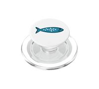 La Sardine Poisson Marin PopSockets PopGrip pour MagSafe
