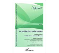 La satisfaction en formation - Pierrot Amoureux - L'harmattan - broché - Revue
