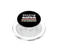 La Sauce dansante est Mon Super Pouvoir | SBK Salsa Bachata Kizomba PopSockets PopGrip pour MagSafe