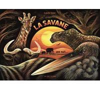 La Savane, une nuit... - Isabelle Simler - La Martiniere Jeunesse - cartonné - Document jeunesse