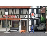 La Scène Du Fugitif HO/OO Échelle Busch 7889