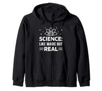 La science, c'est comme de la magie mais c'est réel - Funny Science Sweat à Capuche