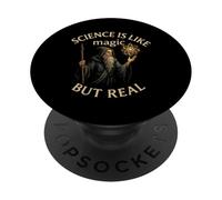 La Science, C'est comme de la Magie, mais C'est Vraiment drôle, la Physique et la Chimie PopSockets PopGrip Adhésif