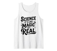La Science, C'est comme de la Magie, mais C'est Vraiment Un Ringard drôle Débardeur