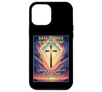 La Science chrétienne des données est Mon ministère Scientifique analyste Dieu Coque pour iPhone 12 Pro Max