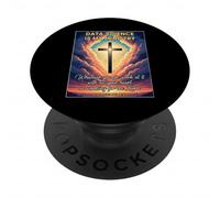 La Science chrétienne des données est Mon ministère Scientifique analyste Dieu PopSockets PopGrip Adhésif