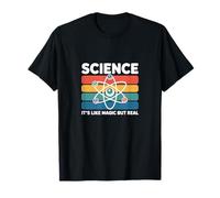 La science, comme la magie, mais un véritable atome rétro, drôle de professeur, geek T-Shirt