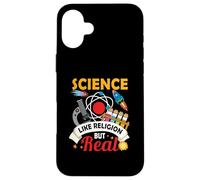 La Science comme la Religion mais la Vraie Science Chimique, la Religion Coque pour iPhone 16 Plus