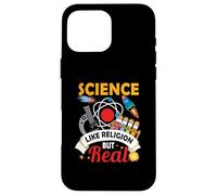 La Science comme la Religion mais la Vraie Science Chimique, la Religion Coque pour iPhone 16 Pro Max