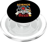 La Science comme la Religion mais la Vraie Science Chimique, la Religion PopSockets PopGrip pour MagSafe