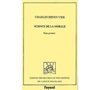 La science de la morale, 1869, tome 1