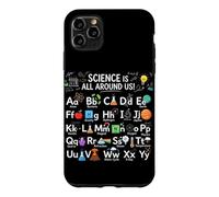 La Science est Tout Autour de Nous ABC Tableau périodique Chimie Coque pour iPhone 11 Pro Max