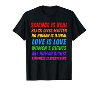 La science est une vraie vie noire La gentillesse est tout T-Shirt