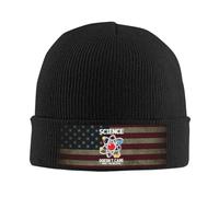 La Science Ne Se Soucie Pas De Ce Que Vous Croyez Bonnet Tricoté Respirant Bonnet en Tricot Classique Chapeau pour Shopping Femme Décontractée