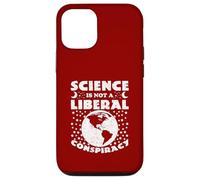 La Science n'est Pas Une Conspiration libérale - Funny Science Politics Coque pour iPhone 12/12 Pro