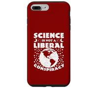 La Science n'est Pas Une Conspiration libérale - Funny Science Politics Coque pour iPhone 7 Plus/8 Plus