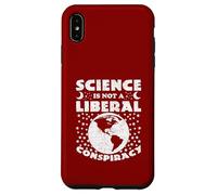 La Science n'est Pas Une Conspiration libérale - Funny Science Politics Coque pour iPhone XS Max