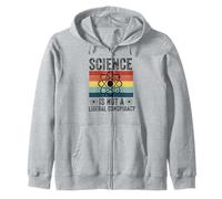 La Science n'est Pas Une Conspiration libérale, Politique, rétro Vintage Sweat à Capuche